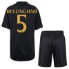 Virallinen Fanipaita + Shortsit Real Madrid Bellingham 5 Kolmas Pelipaita 2023-24 - Lasten